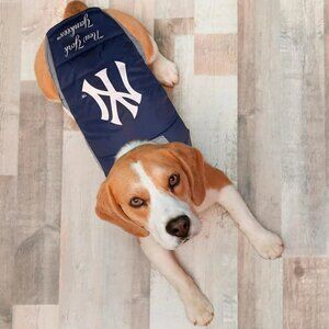 New York Yankees DOG Puffer Vest for SMALL DOG 12" Brand New